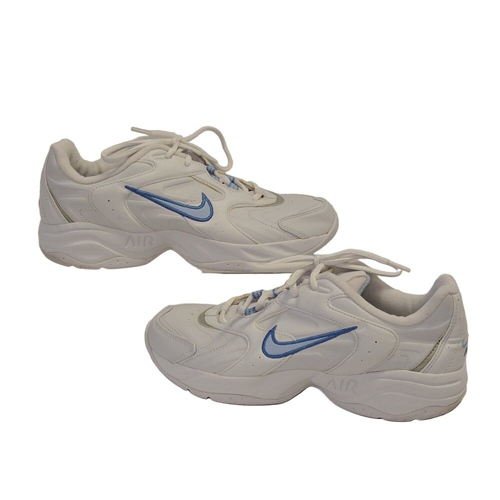 Nike Air Women's US 9.5 - 311403 Sneakers White Light Blue *Flaw*